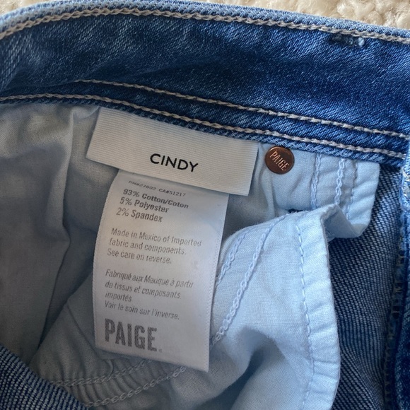 PAIGE Cindy Blue Jeans - Picture 5 of 7